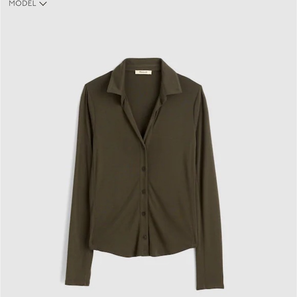 Madewell Camp Long Sleeve Shirt - Picture 4 of 8